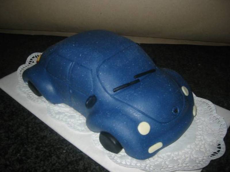 Autó torta
